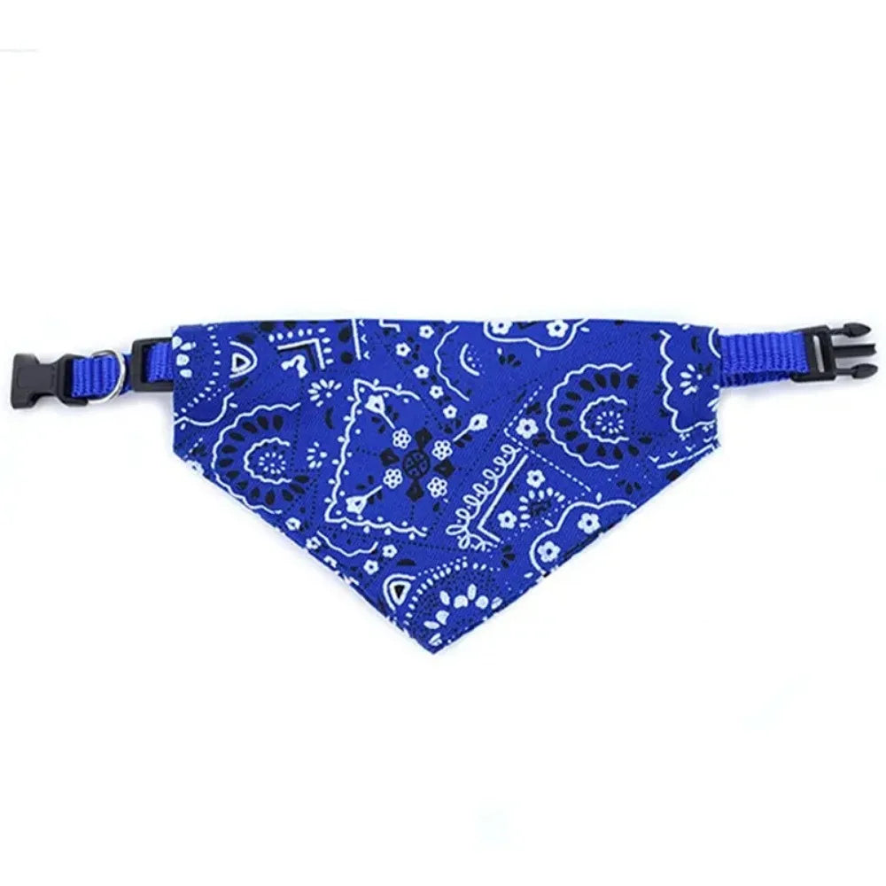 Pet Bibs Adjustable Pet Saliva Towel Dog Puppy Cat Neck Scarf Bandana Collar Triangle Bib Neckerchief