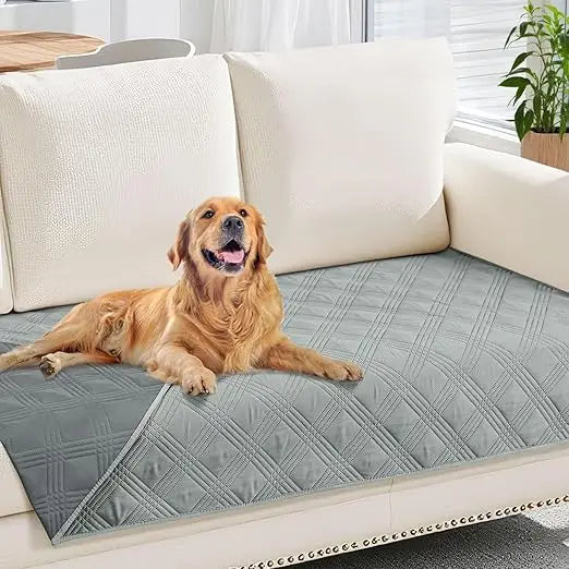 Waterproof Dog Blanket, Reversible Pet Bed Blanket, Soft Sofa Couch Cover for Dogs Washable, Waterproof Pet Couch Covers for So