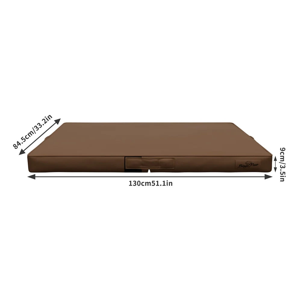 Waterproof Large Orthopaedic Dog Bed 3D Pet Mat Nest Cuddling Cushion Sleeping Mattress for Medium Small Medium Large Dogs