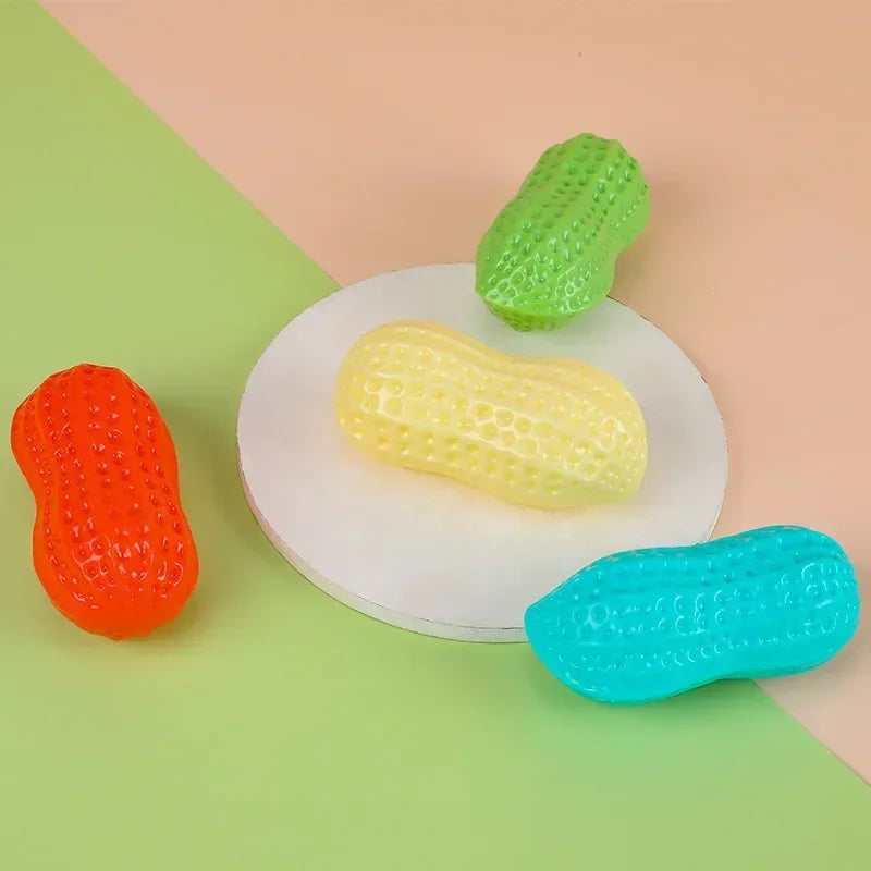 Resistant Toy TPR Pet Bite Grinding Puzzle Toy Stick Bite Peanut Toy Pet Supplies Interactive Dog Dog Teeth Training