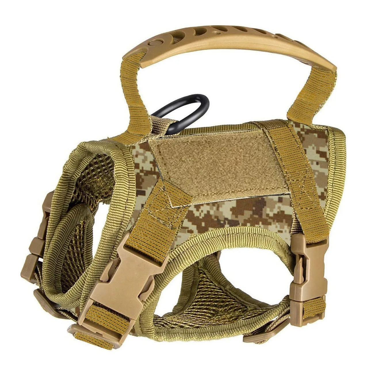 Outdoor Tactical Cat Harness For Walking Escape Proof Adjustable Waterproof Pet Harness Soft Mesh Vest For Large Cat Small Dog