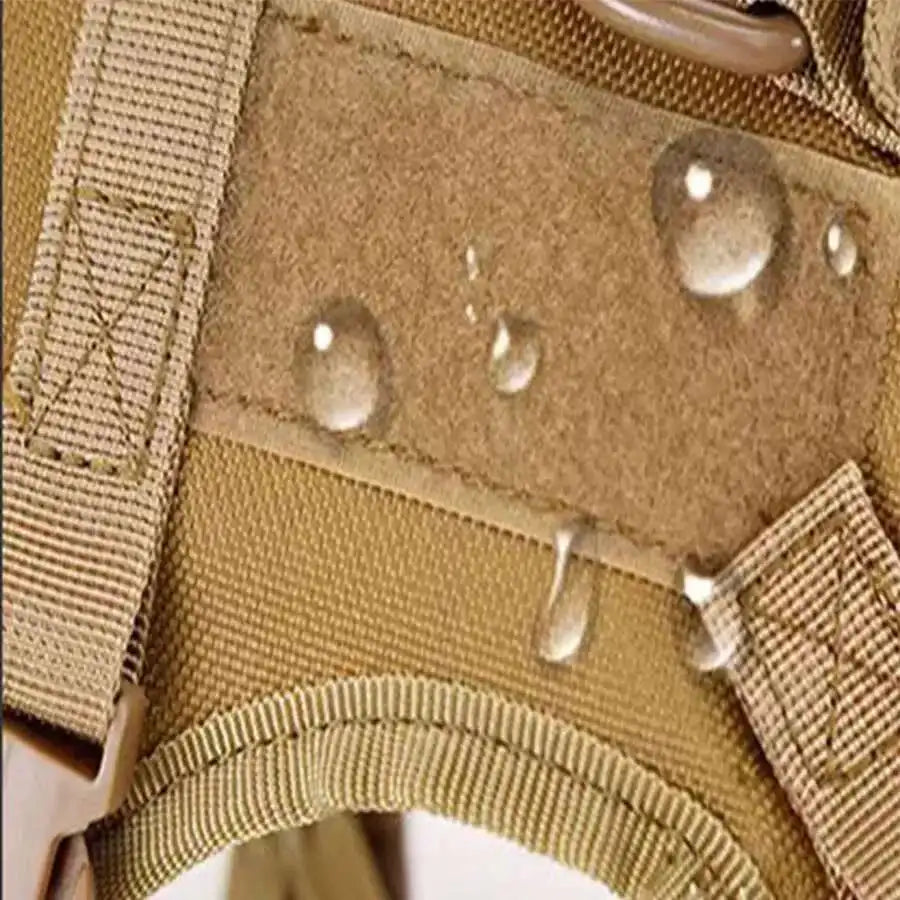 Outdoor Tactical Cat Harness For Walking Escape Proof Adjustable Waterproof Pet Harness Soft Mesh Vest For Large Cat Small Dog