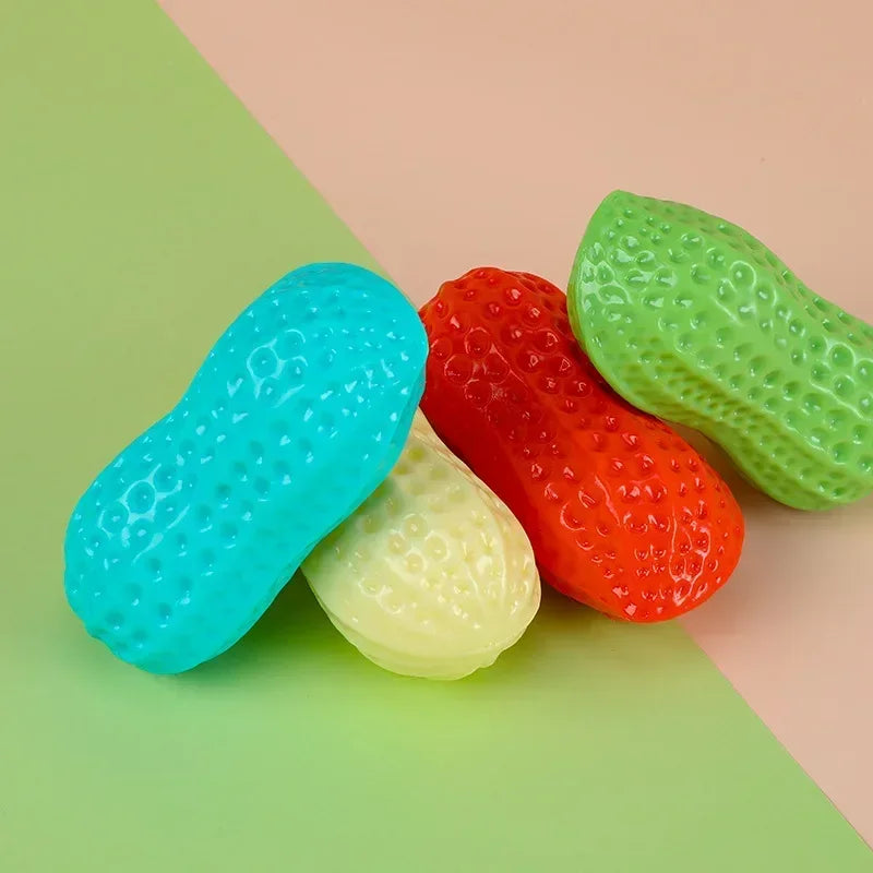 Resistant Toy TPR Pet Bite Grinding Puzzle Toy Stick Bite Peanut Toy Pet Supplies Interactive Dog Dog Teeth Training