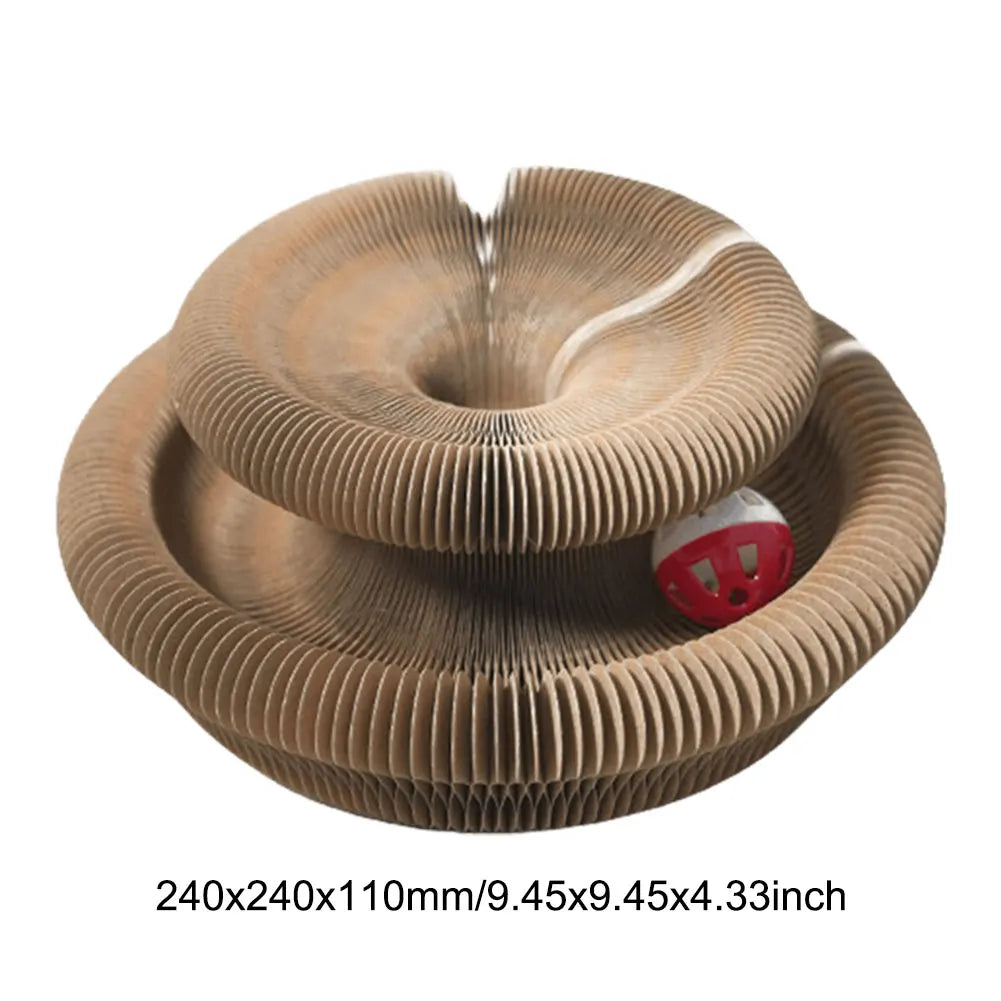 Magic Organ Cat Scratching Board Cat Interactive Toys Grinding Claw Sleeping Bed Cat Grinding Claw Scratching Board Pet Supplies